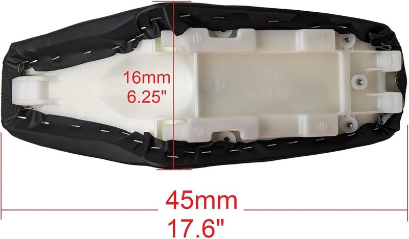 RedCap Complete Seat Assembly for Yamaha TTR50 2006-2019 Black Top Full Gripper TTR 50 Motorcycle Dirt Bike - Image 3